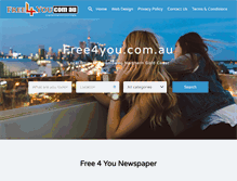 Tablet Screenshot of free4you.net.au